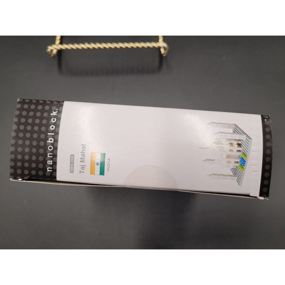 Nanoblock Taj Mahal Micro Building Blocks Level 2 420+ Pieces Ohio Art - Picture 7 of 9